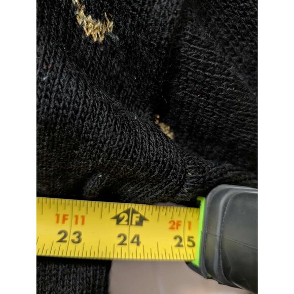 Vintage Nutcracker Ugly Christmas Sweater Dog on Skis Holiday Womens XL - Picture 8 of 9